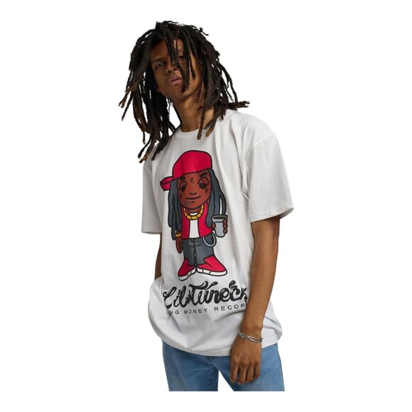 Lil Wayne Tunechi T-Shirt Tee White YMCMB Weezy Rap Men's - Picture 4 of 9